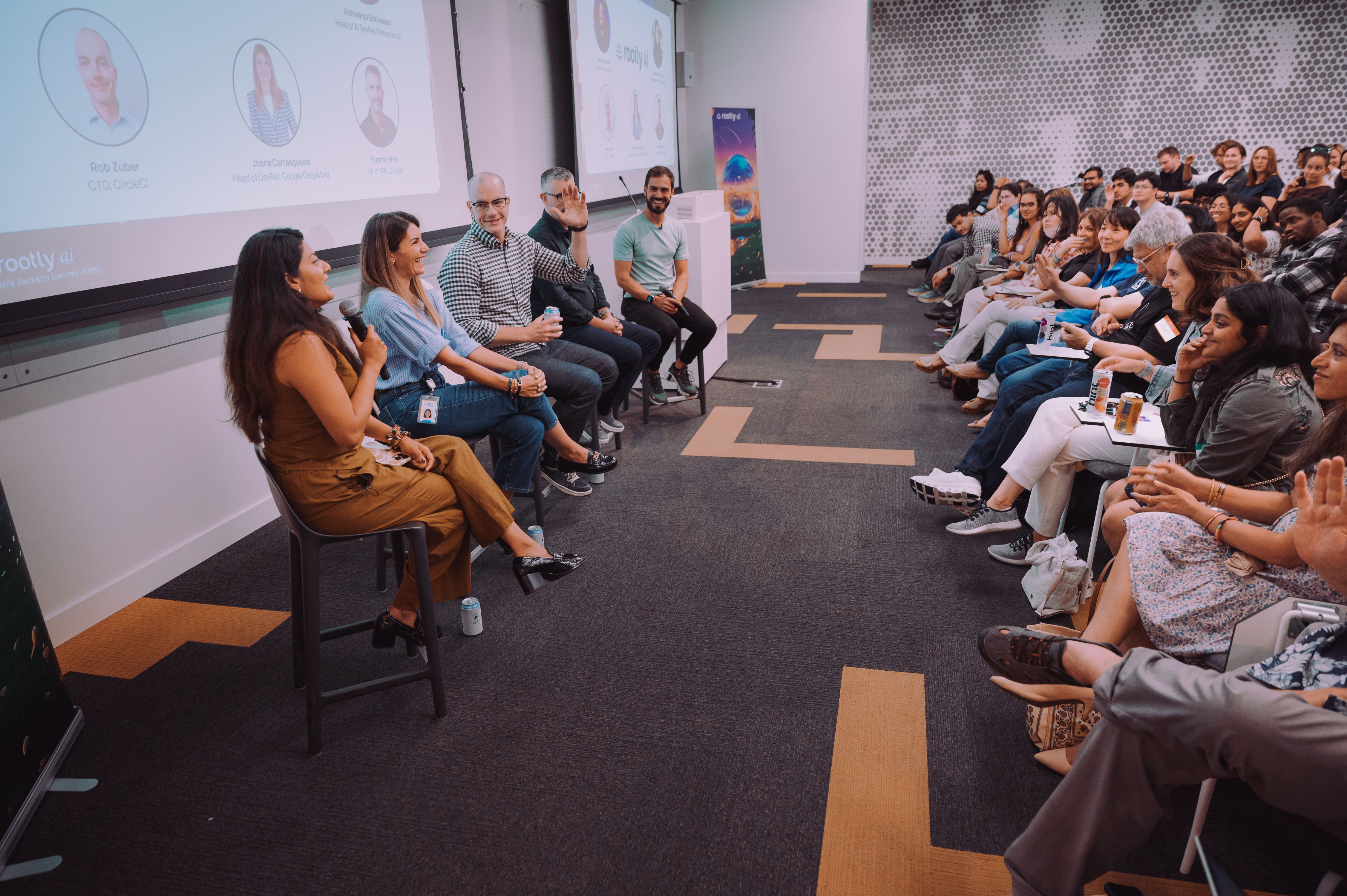 Panel discussion at a Gemini Meetup