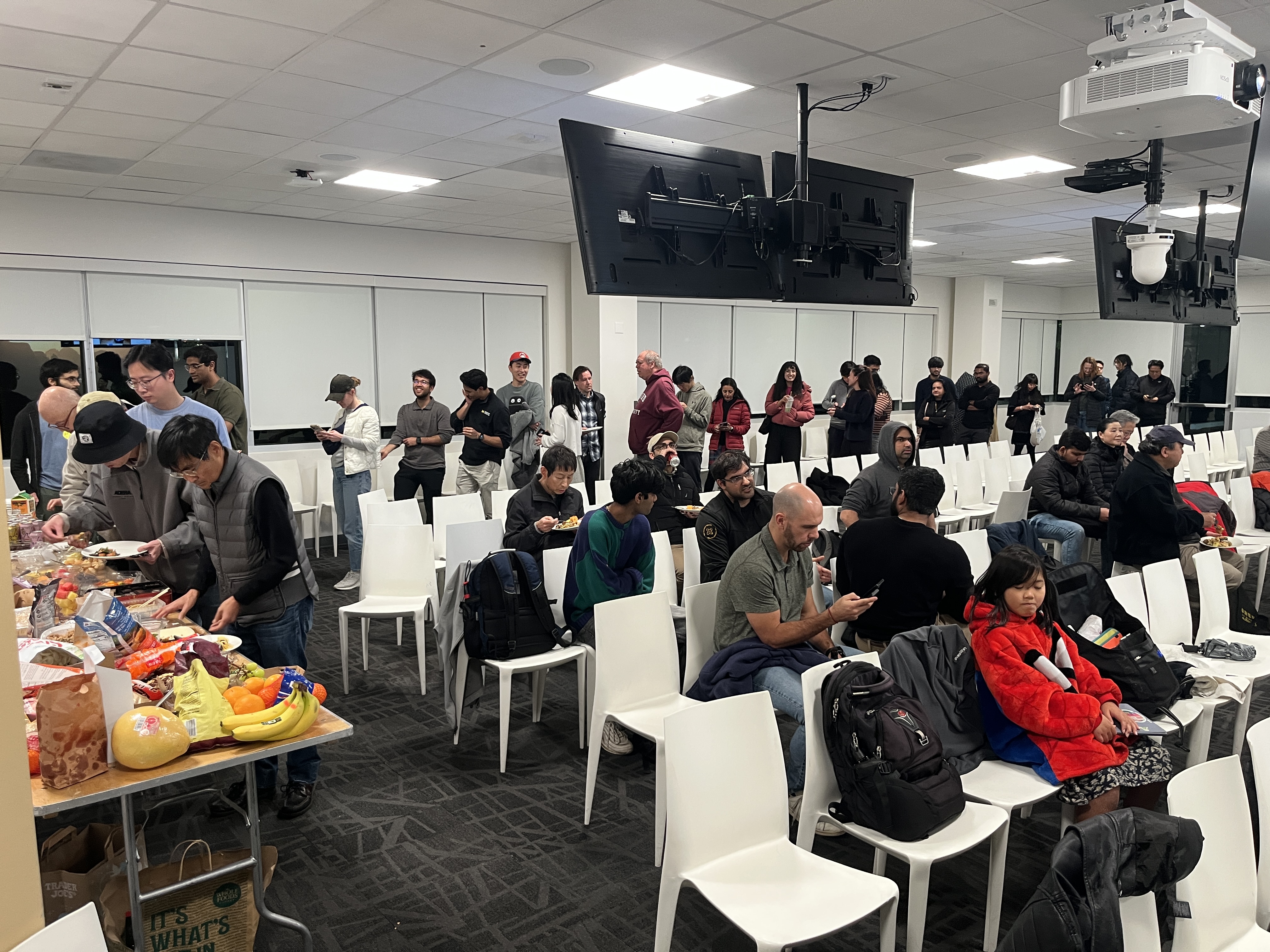 Potluck at a Gemini Meetup